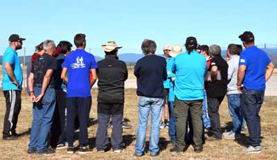 Briefing jueces, pilotos y organizacin previo a las pruebas