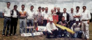 Algunos socios. En 1995