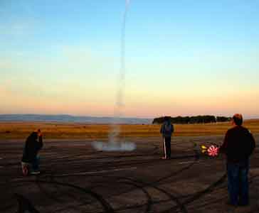 Taller de Modelismo Espacial. Lanzamiento